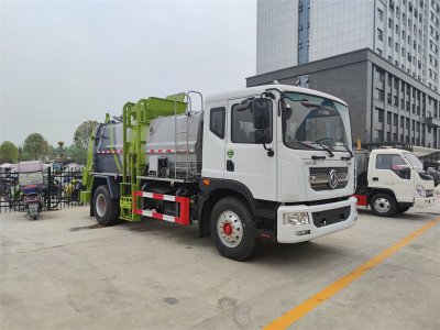 餐廚垃圾車，收集運輸剩飯剩菜泔水垃圾我擔當，干濕分離我本領大